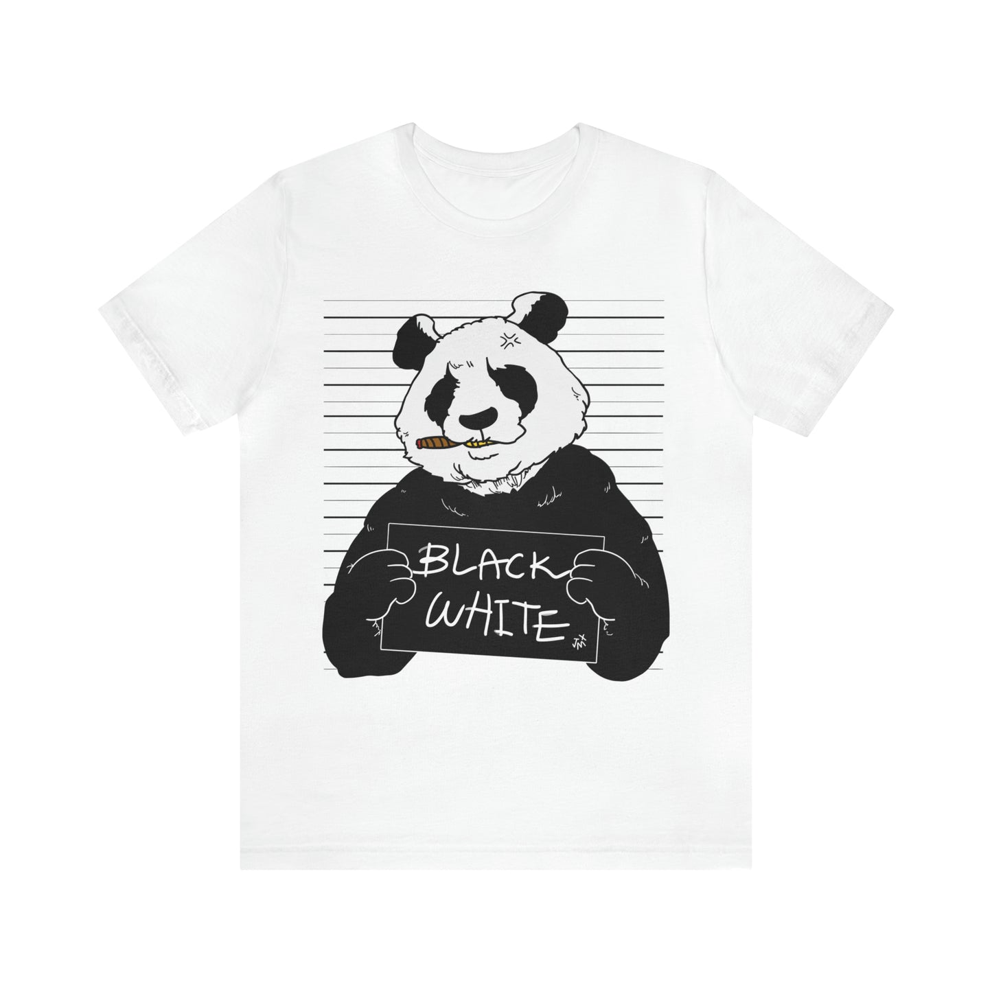 BLACK WHITE T-SHIRT