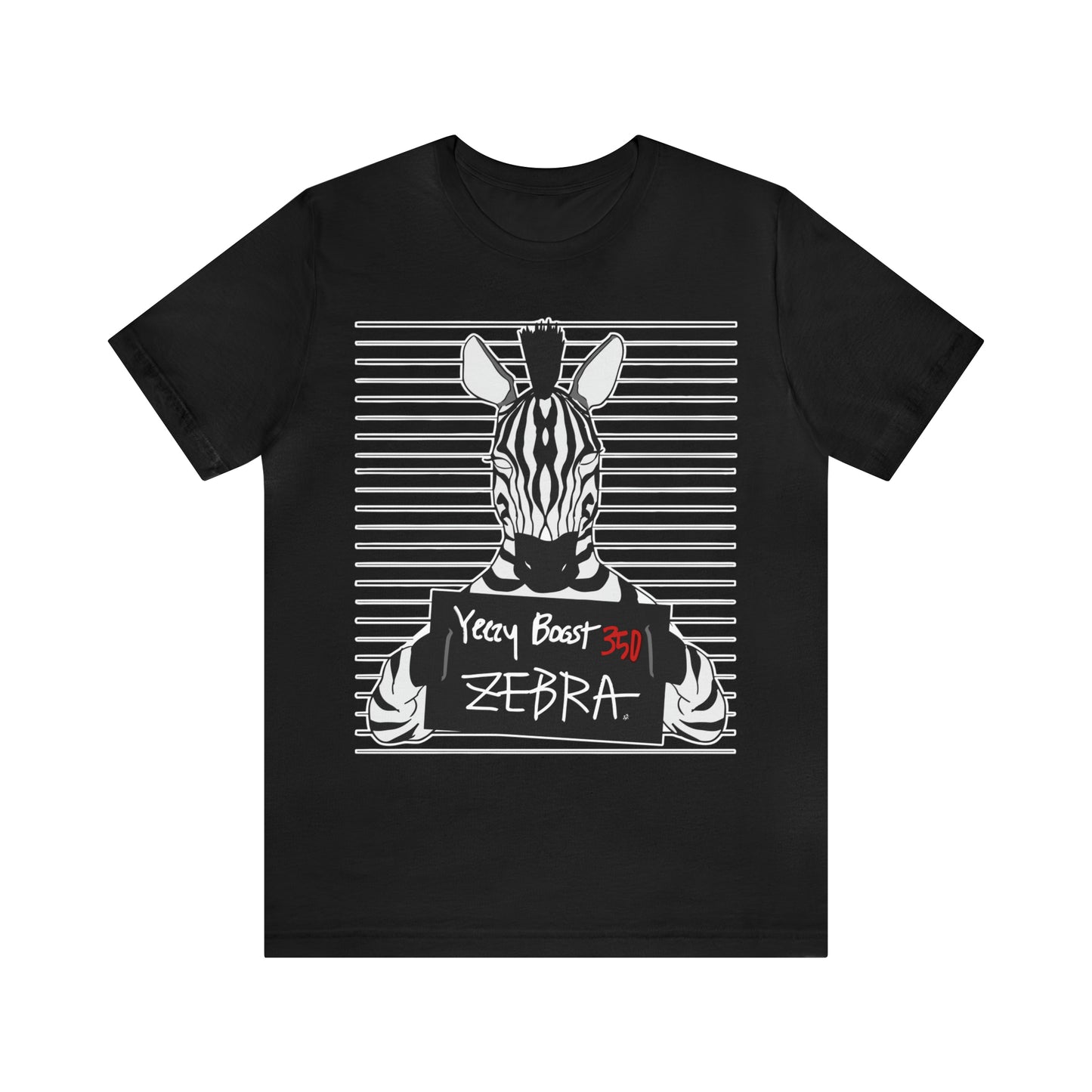 YEEZY BOOST 350 ZEBRA T-SHIRT