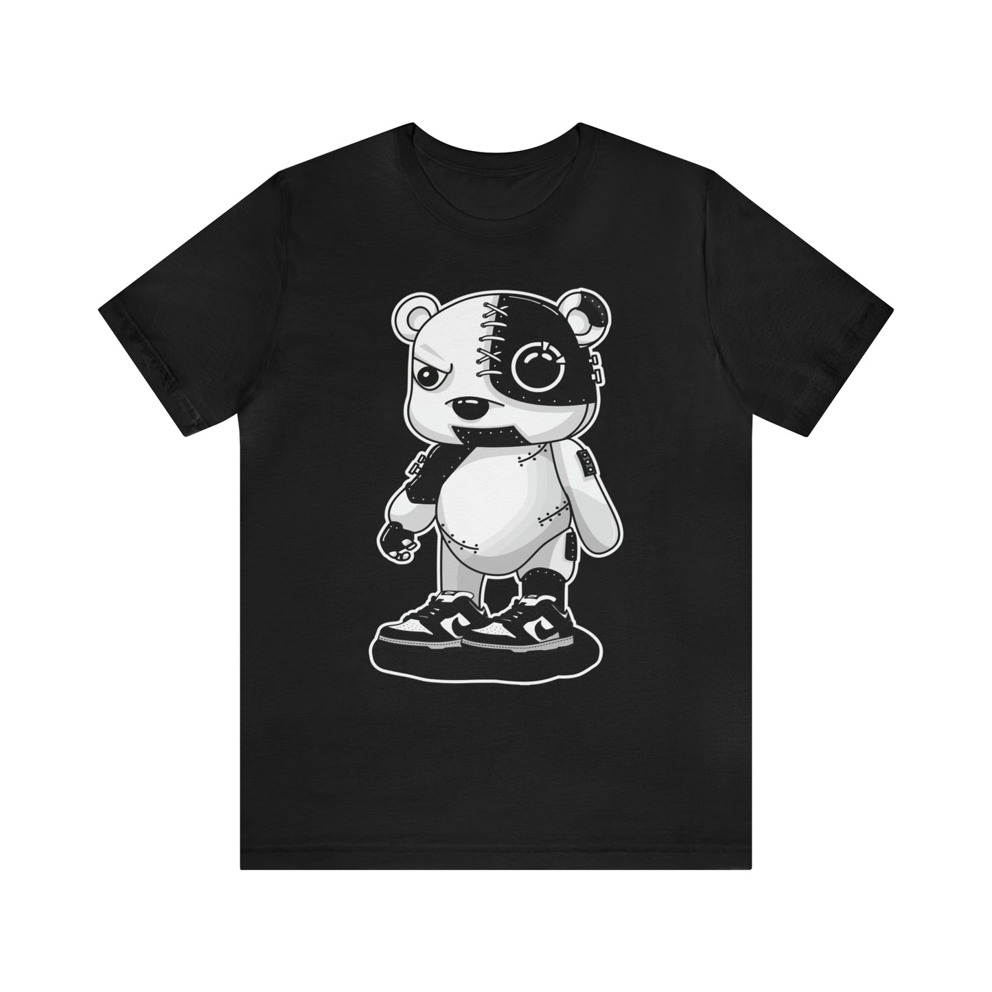 CYBORG PANDA WITH THE AIR JORDAN T-SHIRT