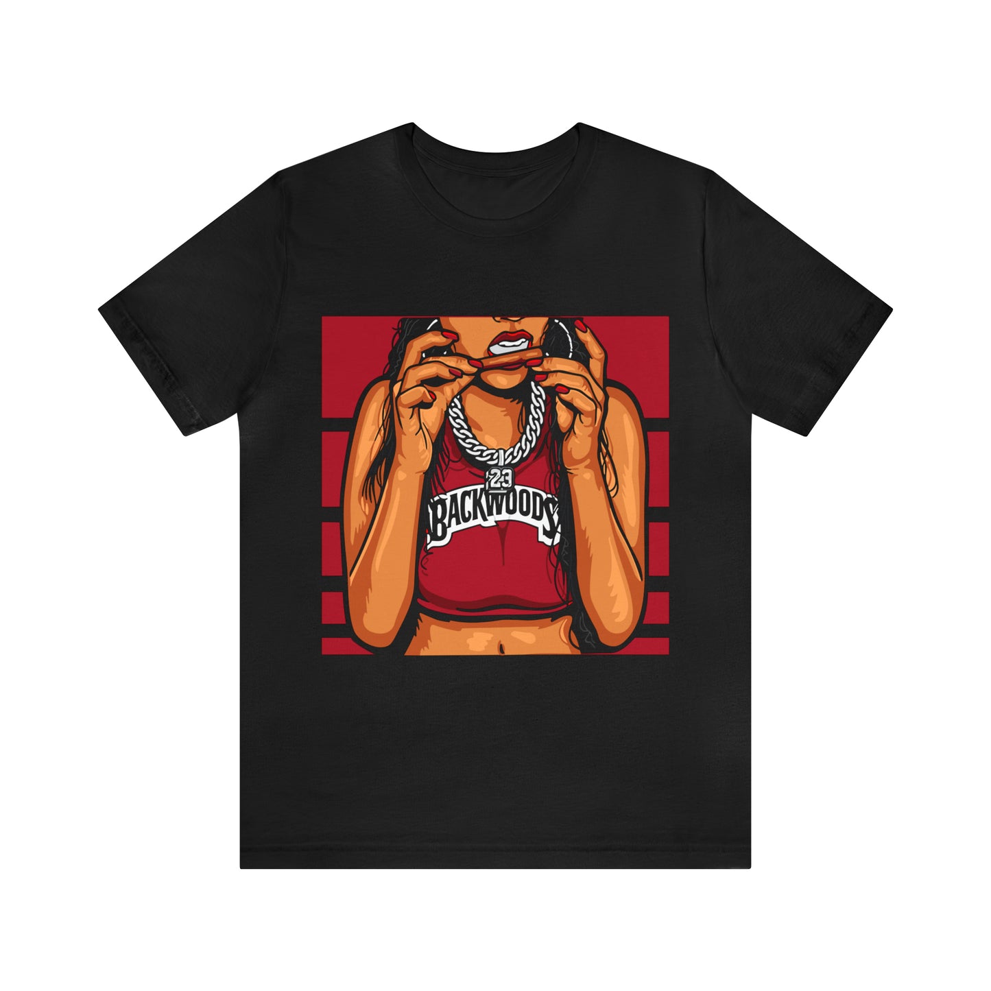 BACKWOODS AIR JORDAN 6 CARMINE RETRO COLORED T-SHIRT