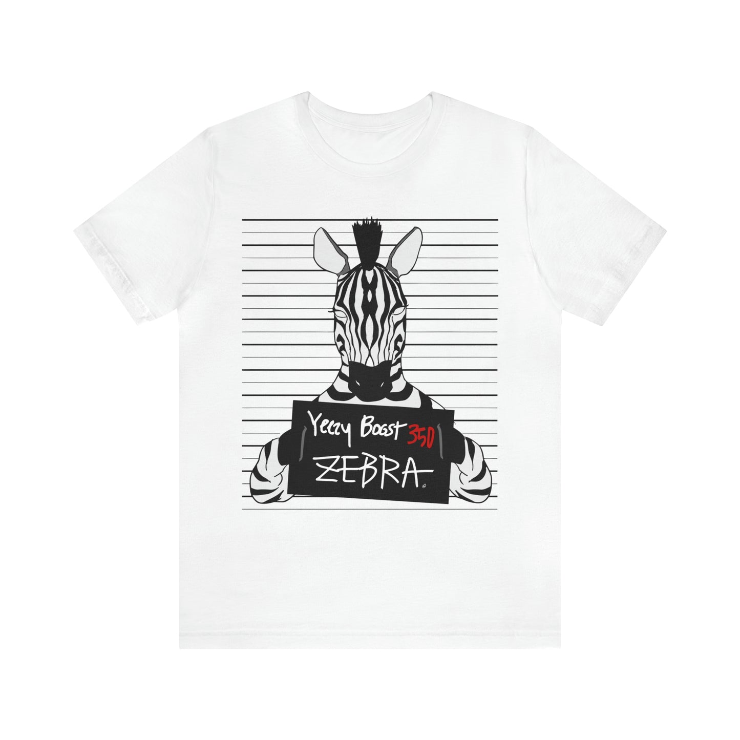 YEEZY BOOST 350 ZEBRA T-SHIRT