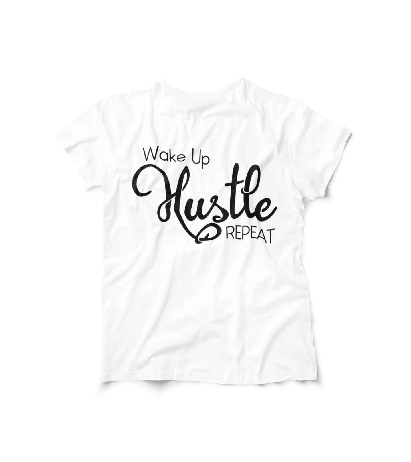 Wake Up Hustle Repeat Tee