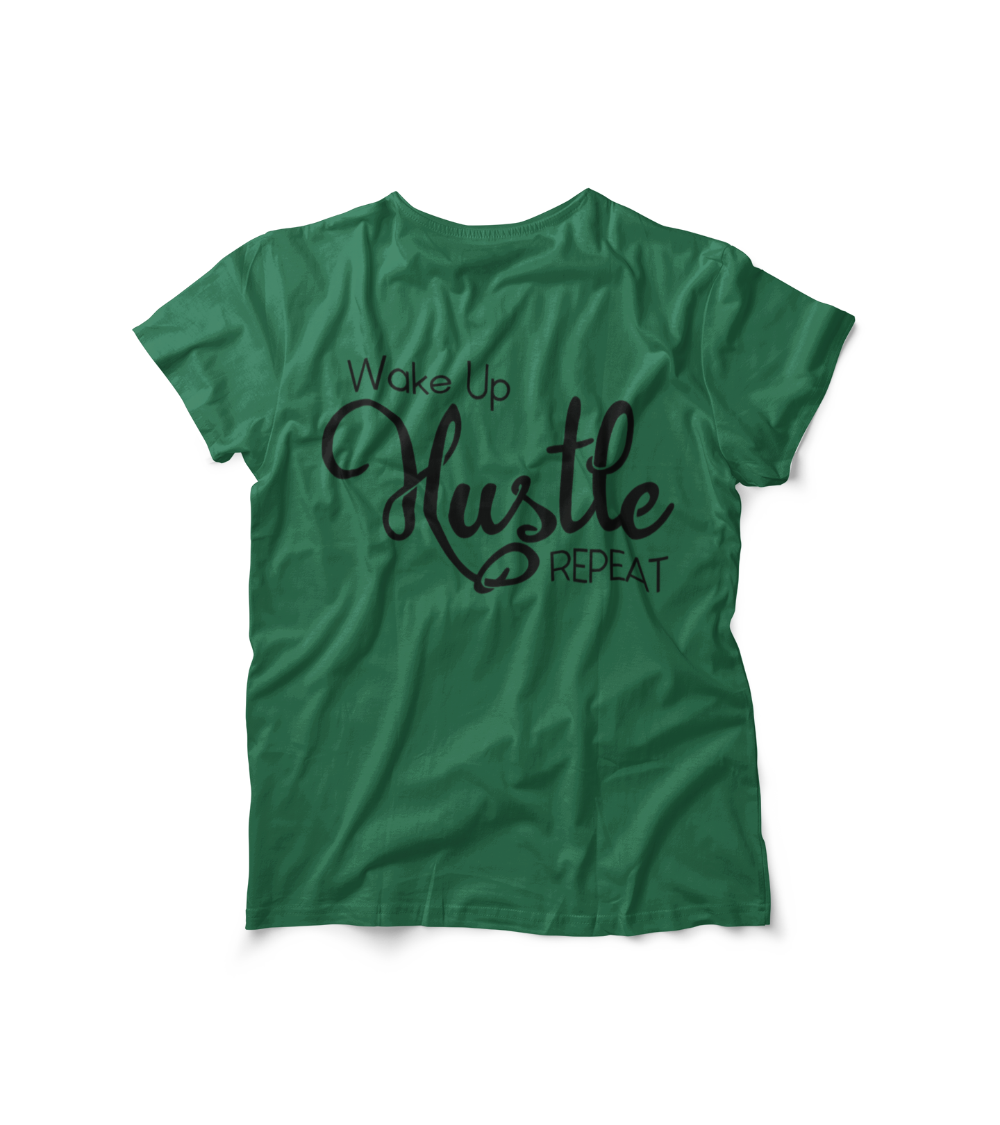 Wake Up Hustle Repeat Tee