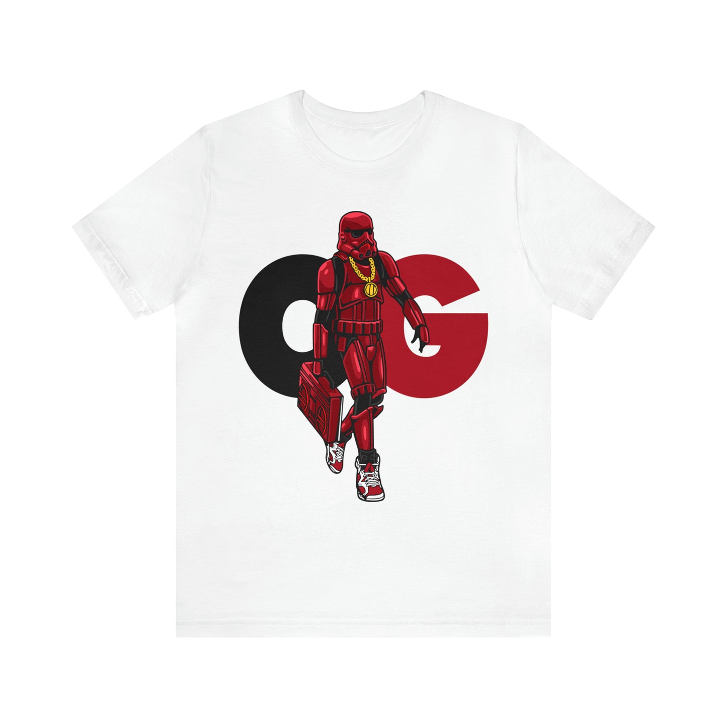 OG STARWARS JORDAN 6 CARMINE RETRO EDITION T-SHIRT