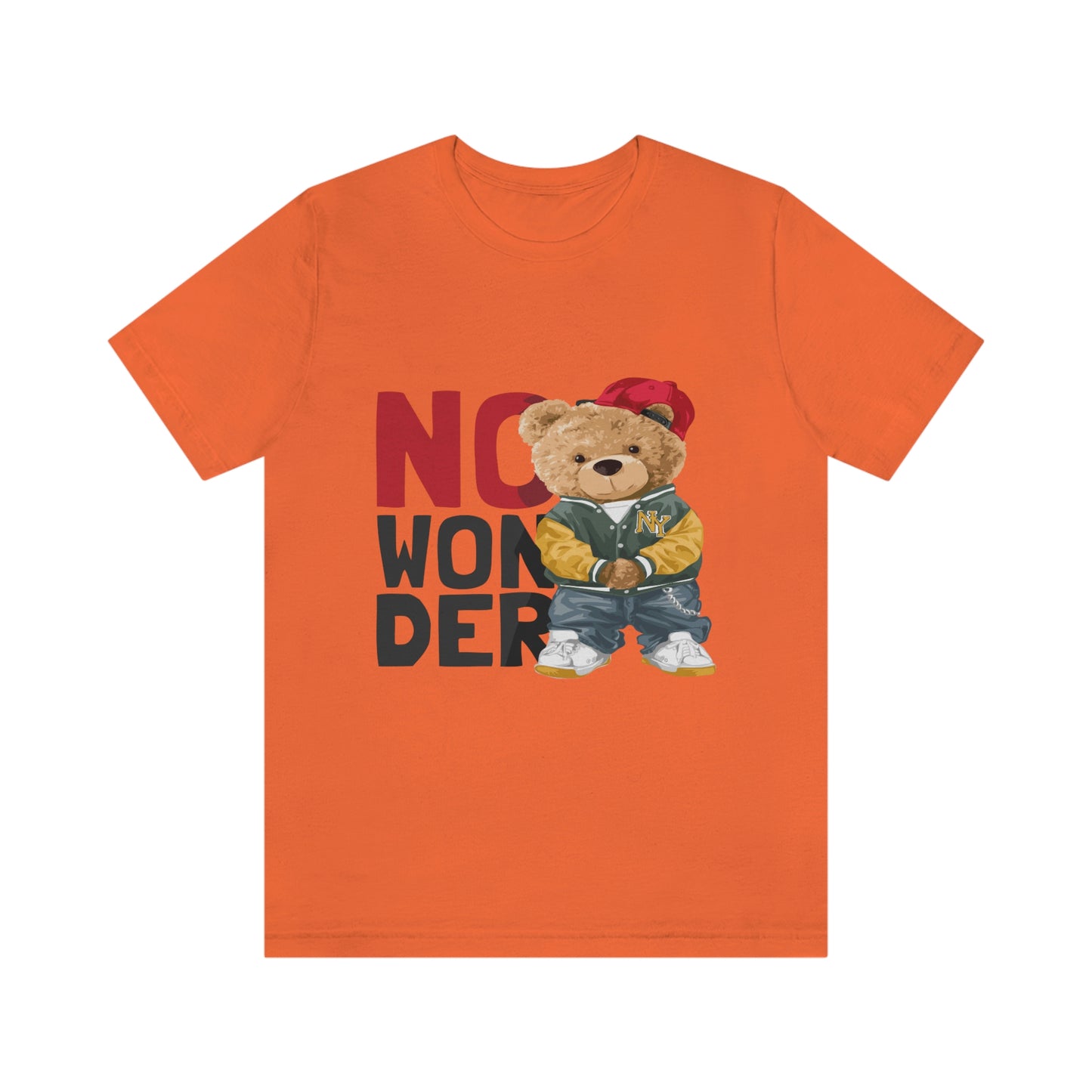 NO WONDER TEDDY BEAR T-SHIRT