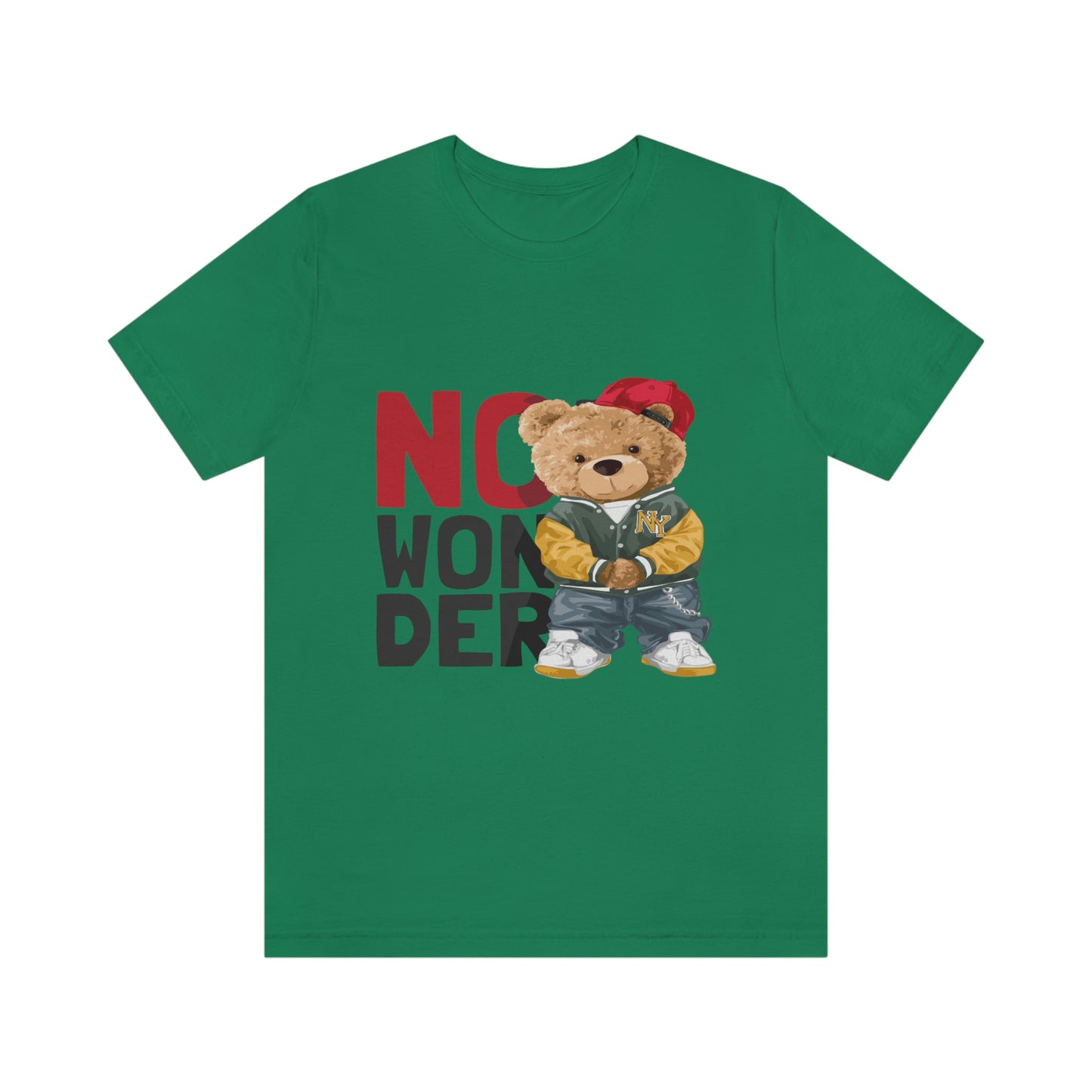 NO WONDER TEDDY BEAR T-SHIRT