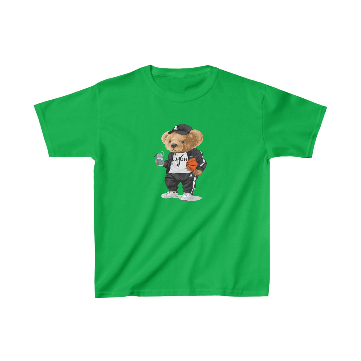 KIDS BB COACH TEDDY BEAR T-SHIRT