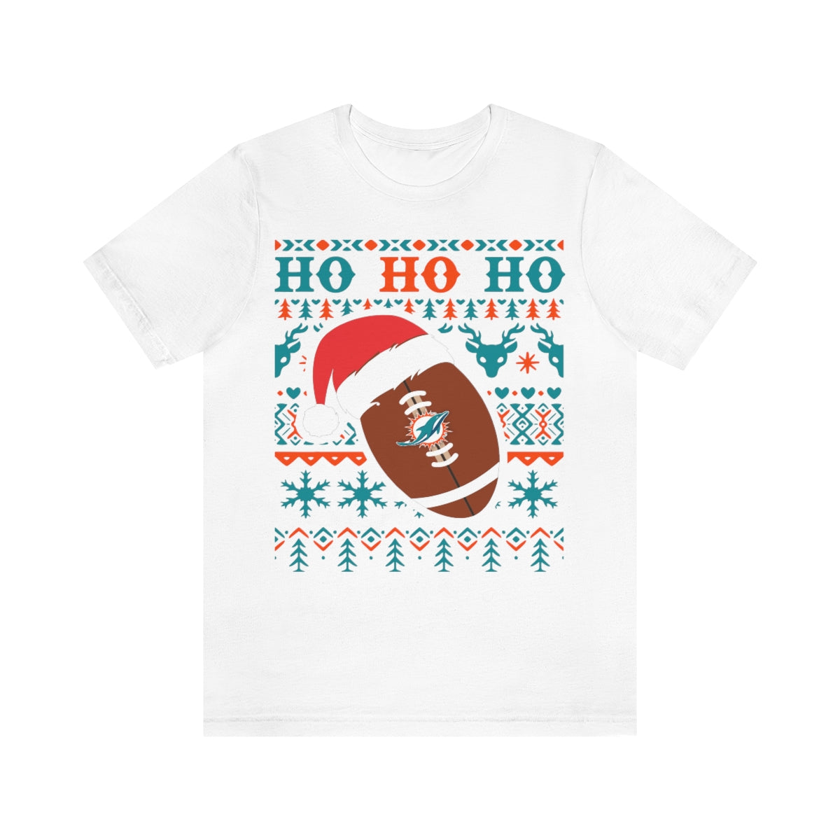 DOLPHINS CHRISTMAS T-SHIRT