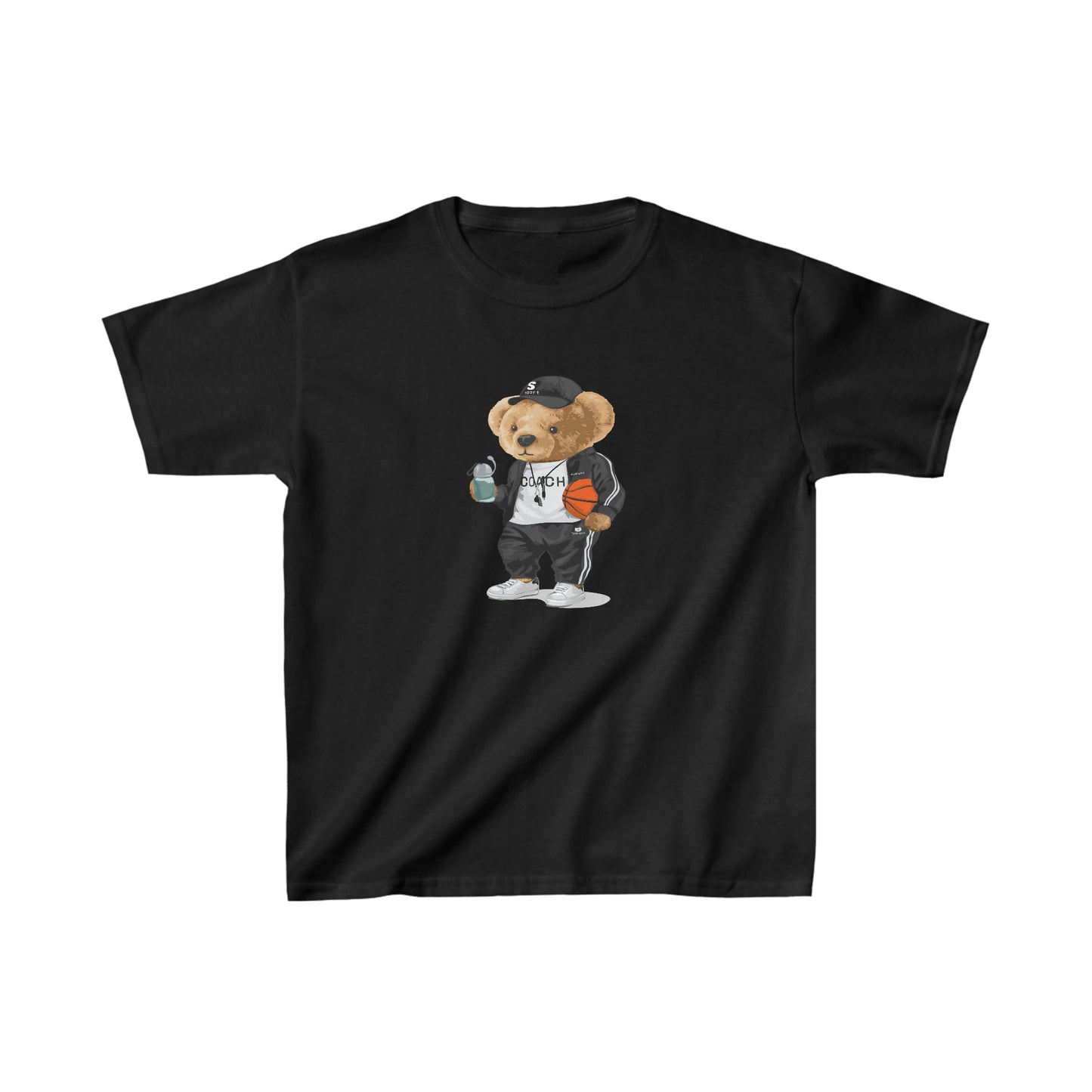 KIDS BB COACH TEDDY BEAR T-SHIRT