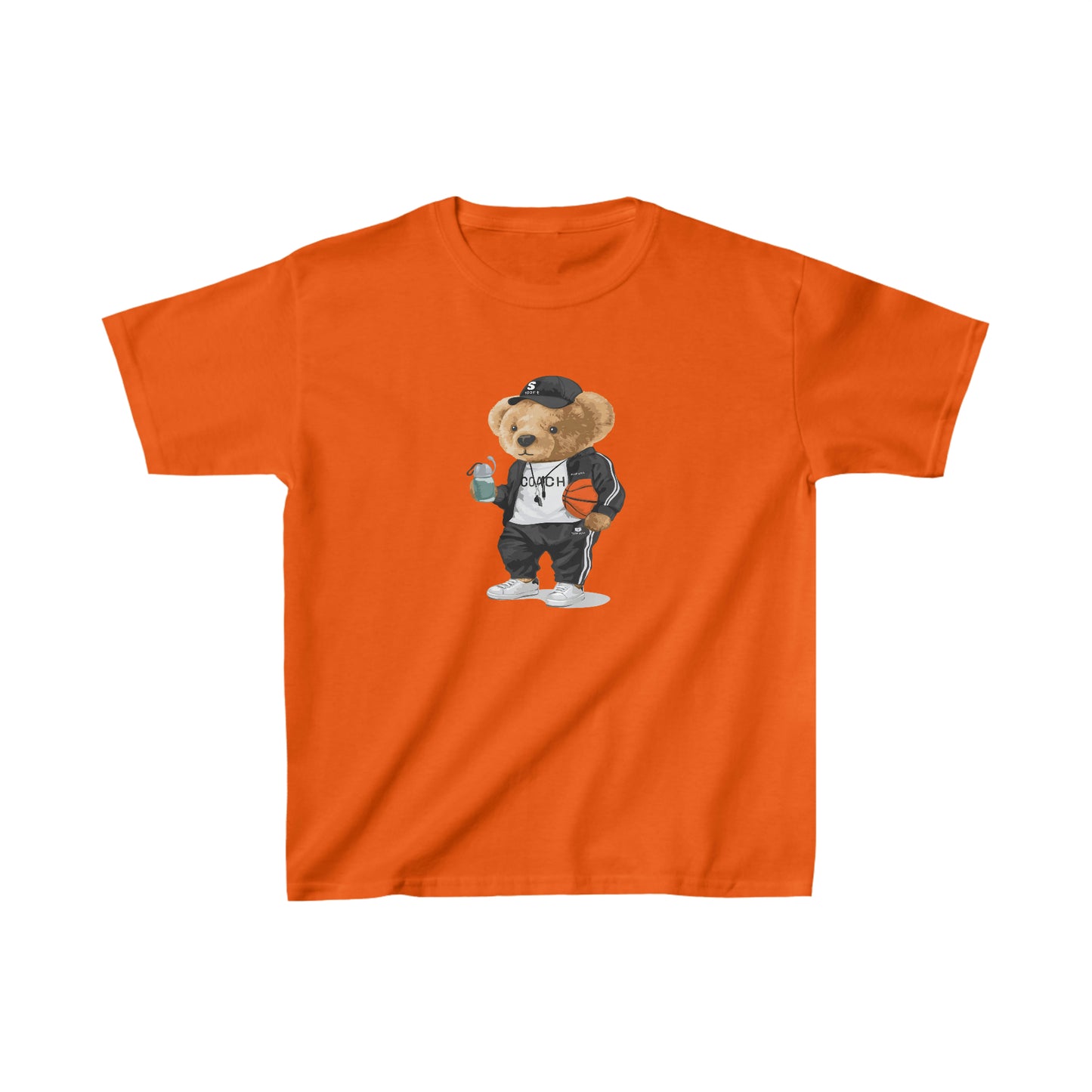 KIDS BB COACH TEDDY BEAR T-SHIRT