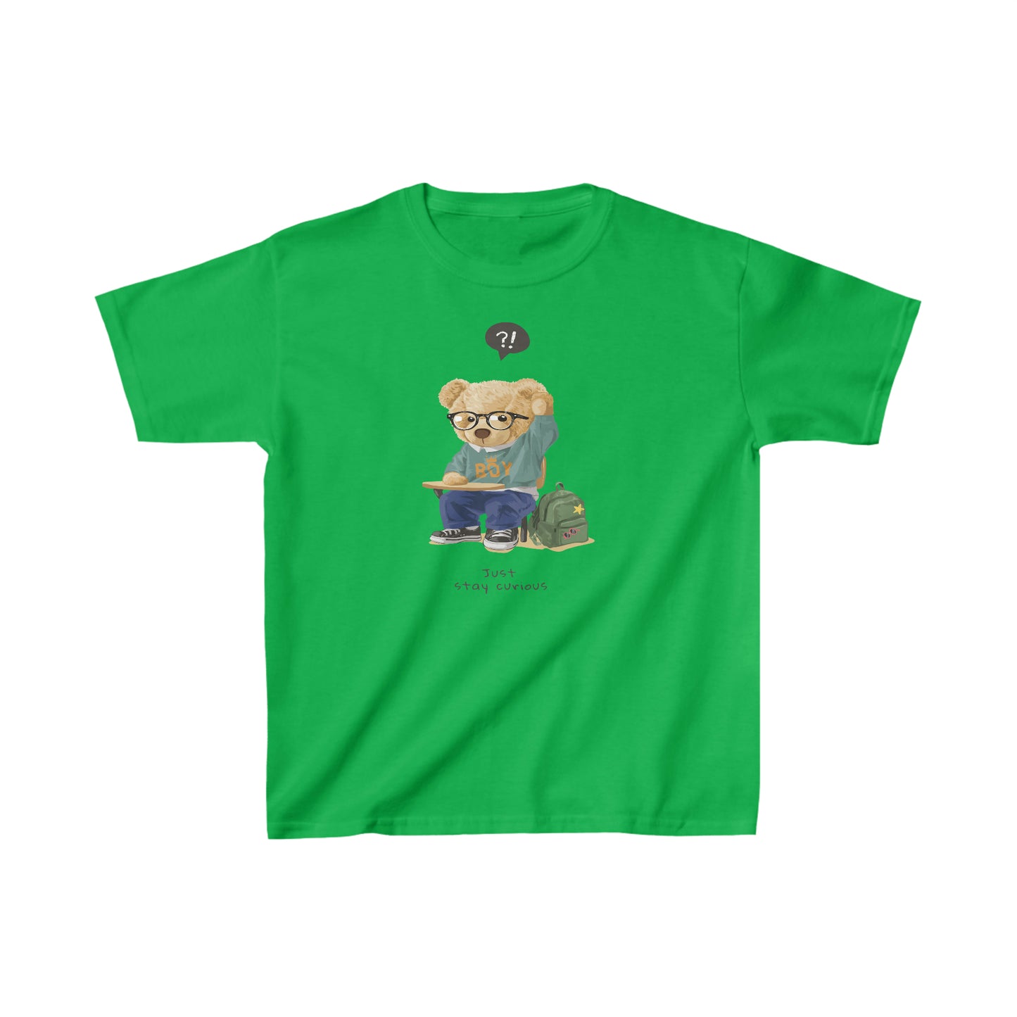 KIDS SCHOOLBOY TEDDY T-SHIRT