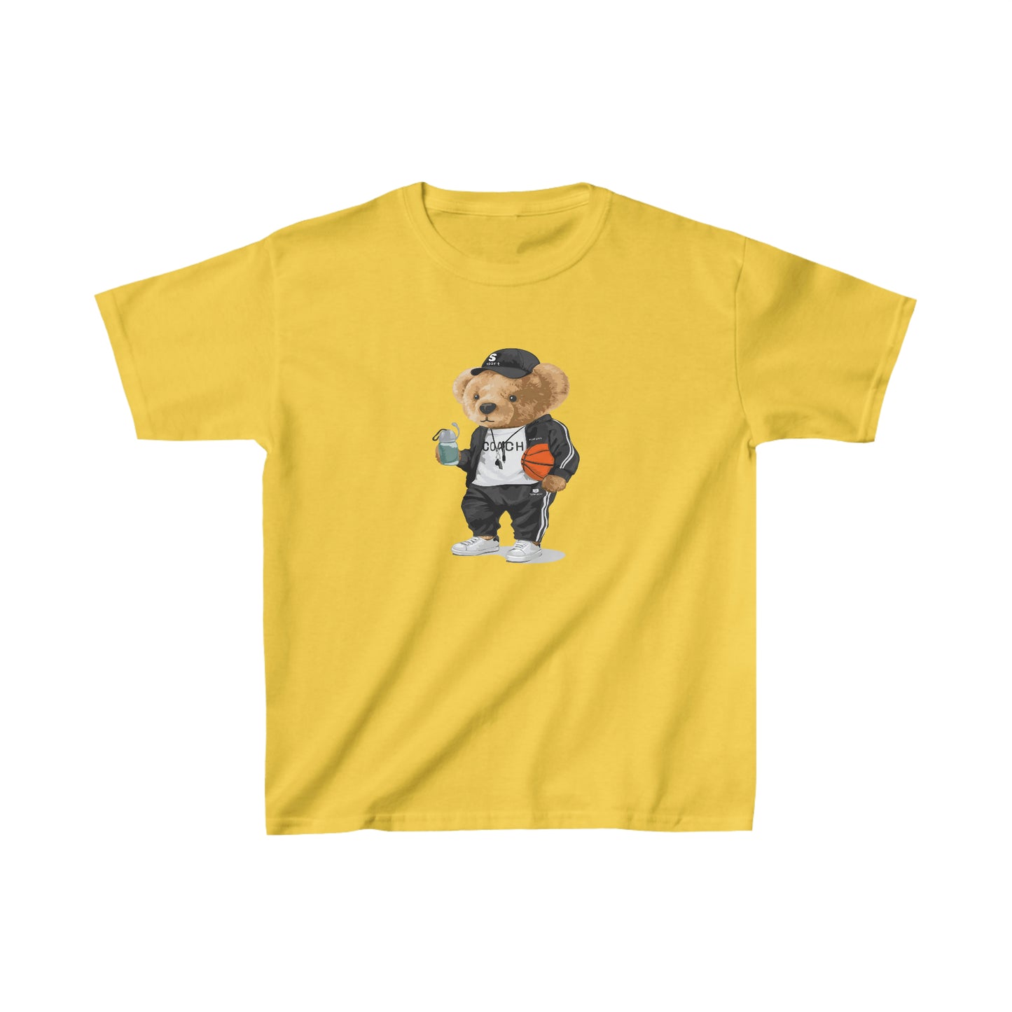 KIDS BB COACH TEDDY BEAR T-SHIRT