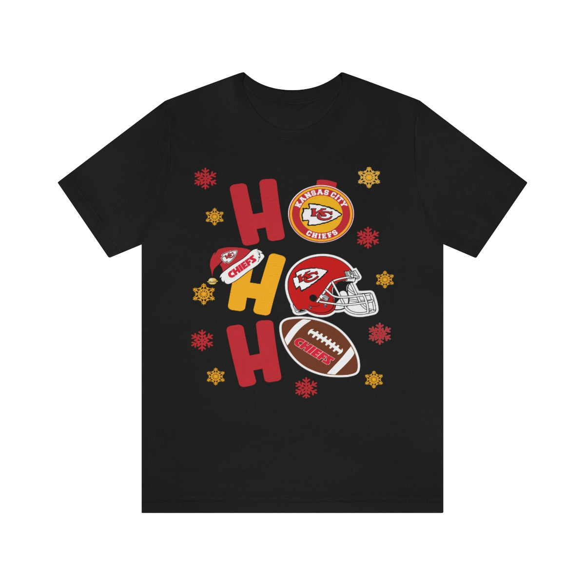 CHIEFS HO HO HO CHRISTMAS T-SHIRT