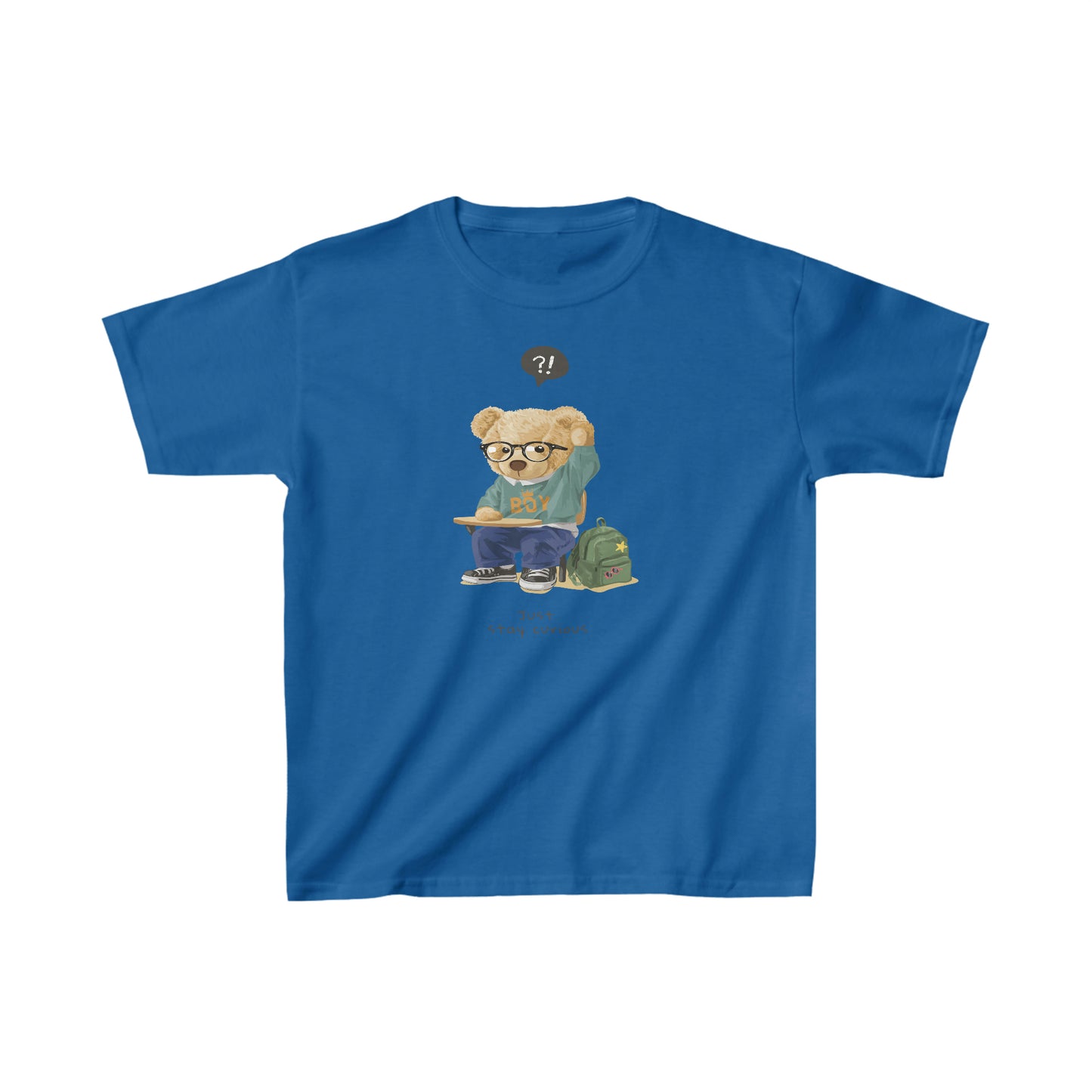 KIDS SCHOOLBOY TEDDY T-SHIRT