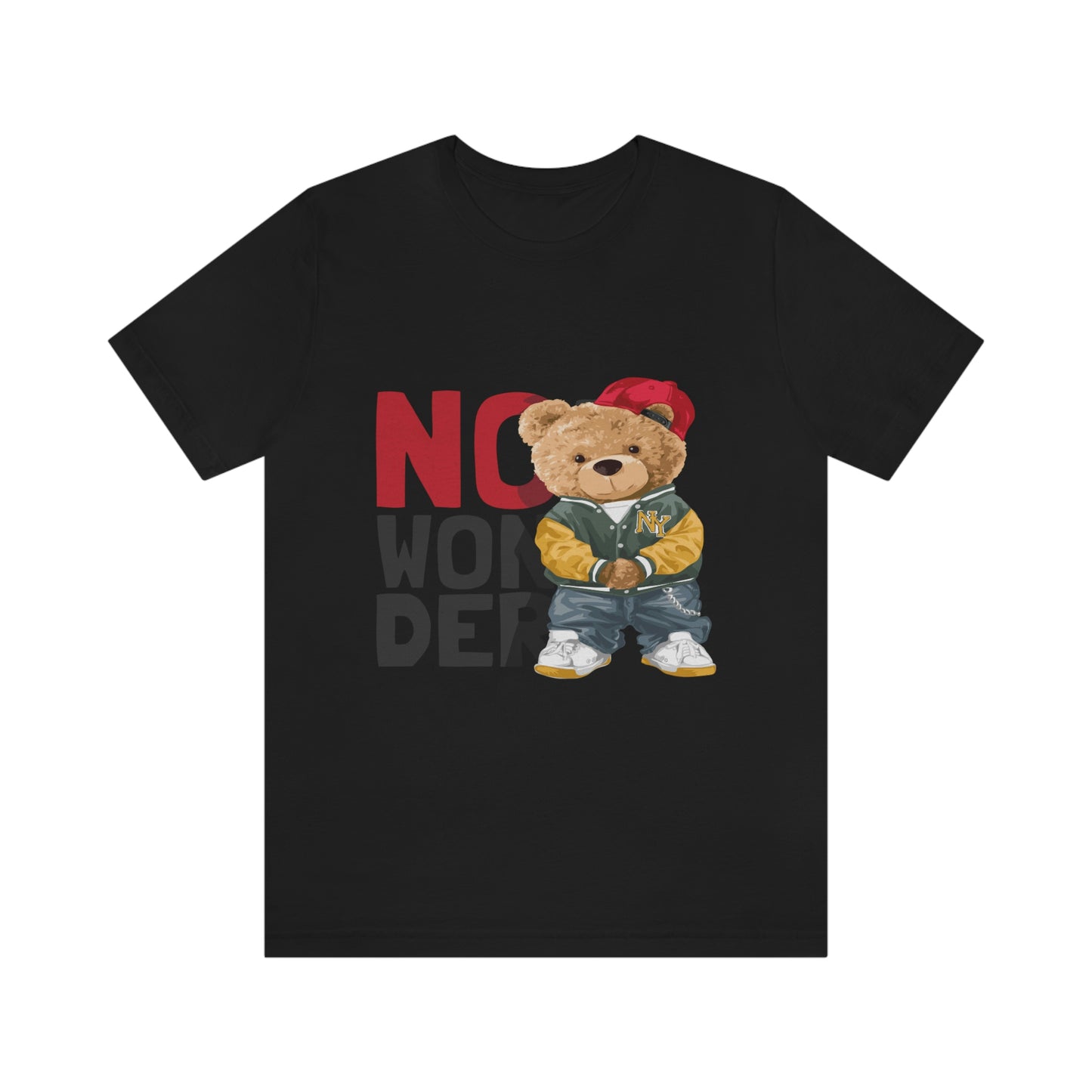 NO WONDER TEDDY BEAR T-SHIRT