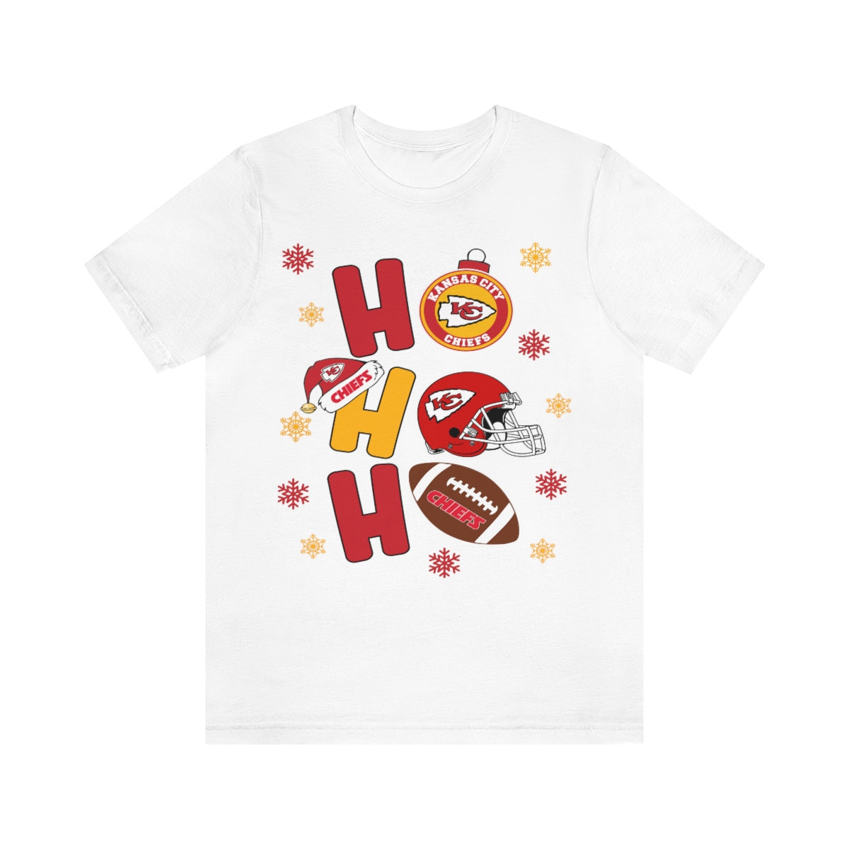 CHIEFS HO HO HO CHRISTMAS T-SHIRT