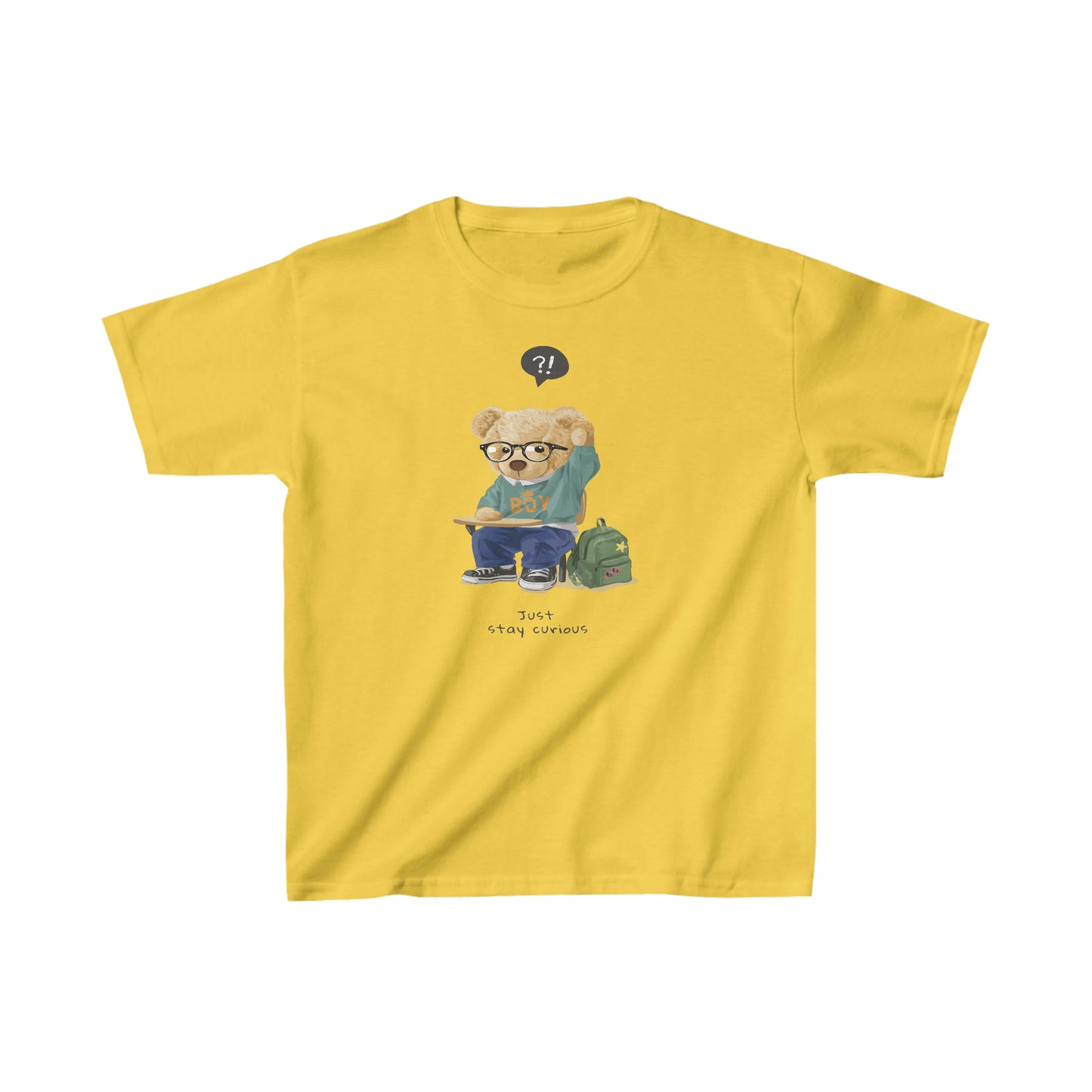 KIDS SCHOOLBOY TEDDY T-SHIRT