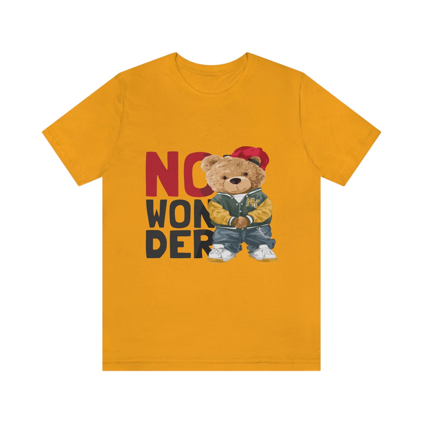 NO WONDER TEDDY BEAR T-SHIRT