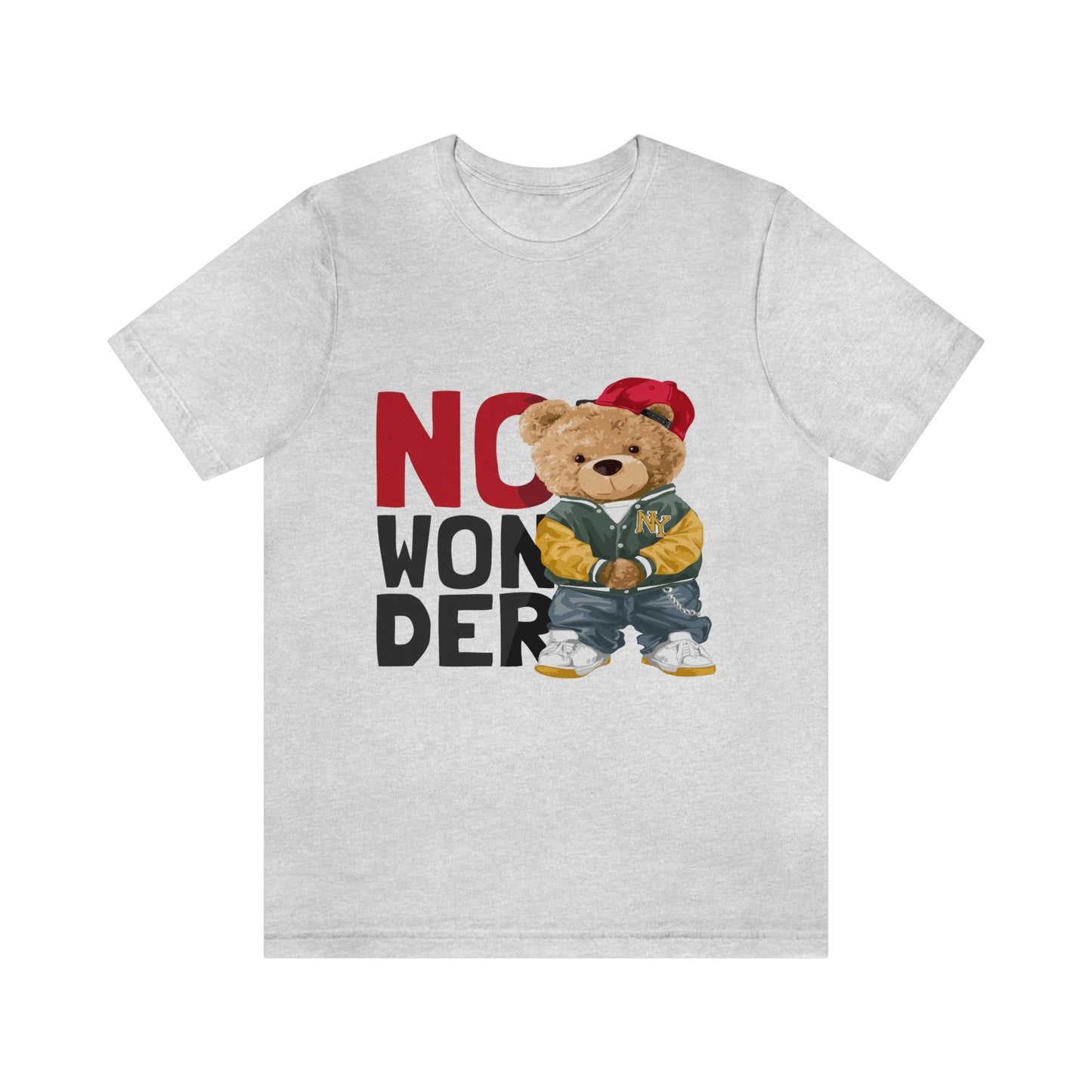 NO WONDER TEDDY BEAR T-SHIRT