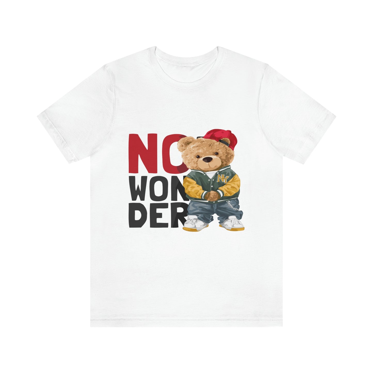 NO WONDER TEDDY BEAR T-SHIRT