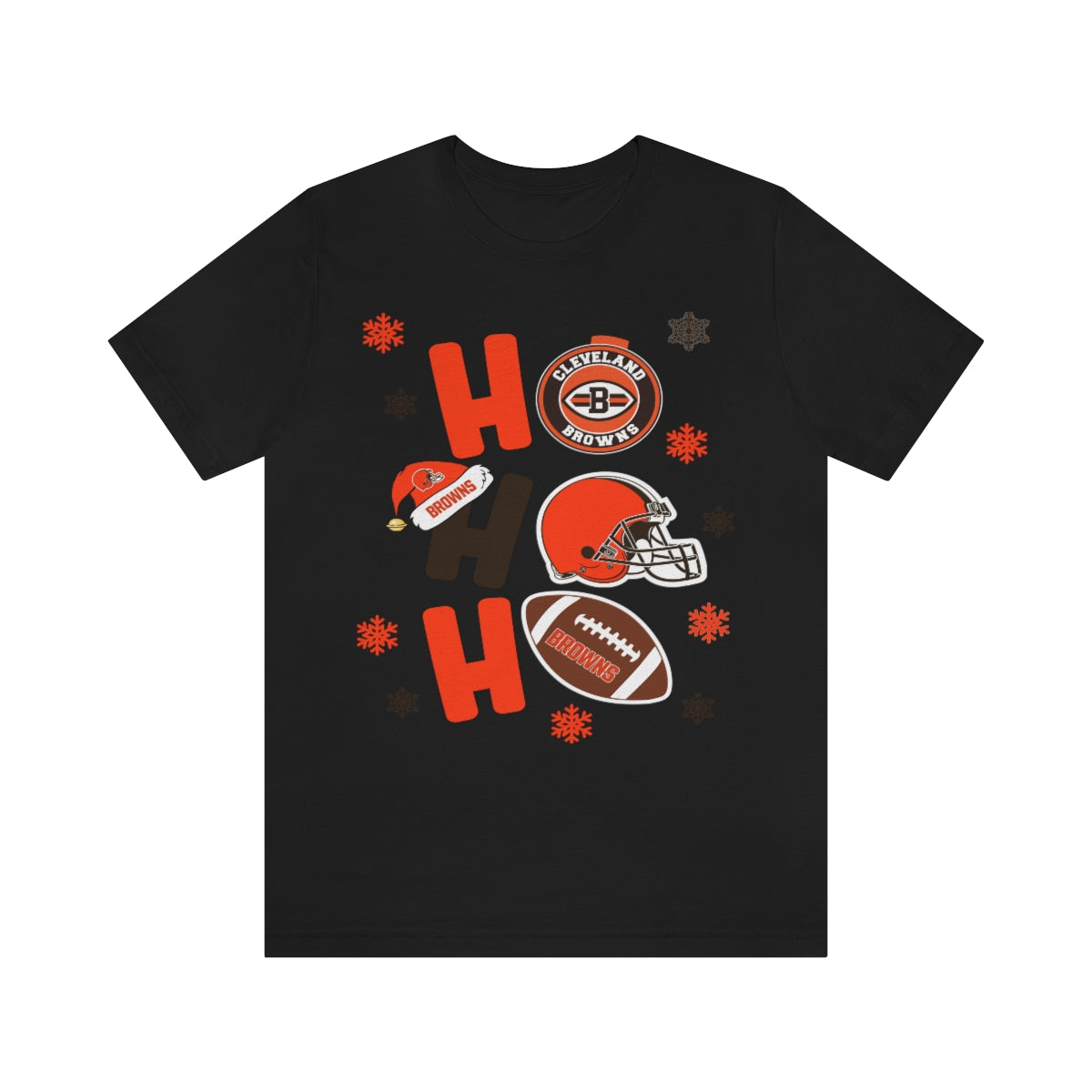 BROWNS HO HO HO CHRISTMAS T-SHIRT
