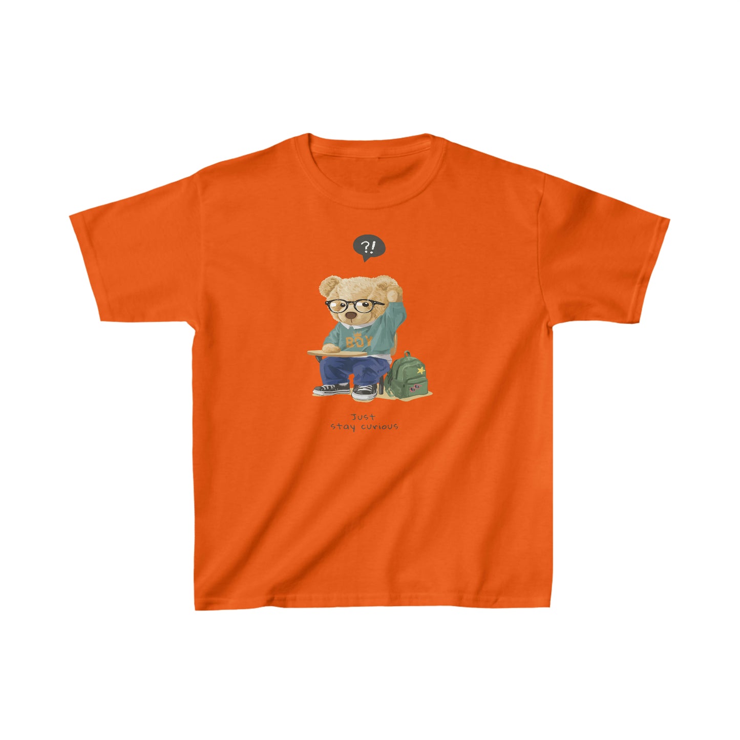 KIDS SCHOOLBOY TEDDY T-SHIRT