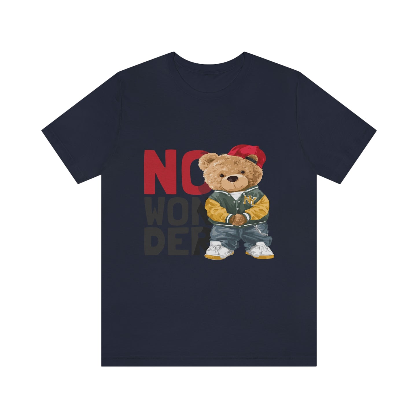 NO WONDER TEDDY BEAR T-SHIRT