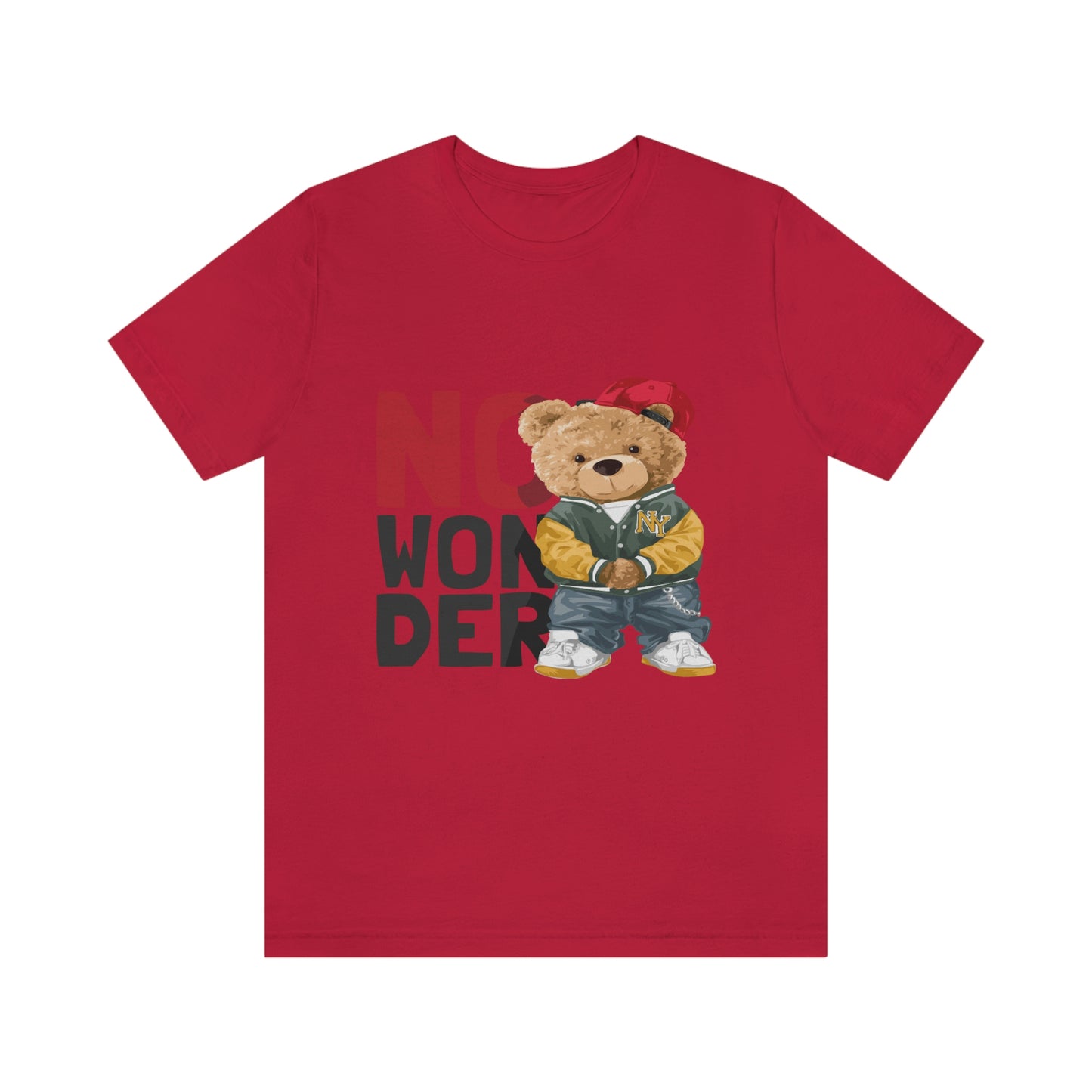 NO WONDER TEDDY BEAR T-SHIRT