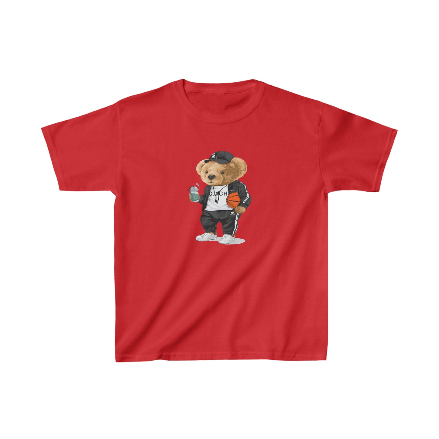 KIDS BB COACH TEDDY BEAR T-SHIRT