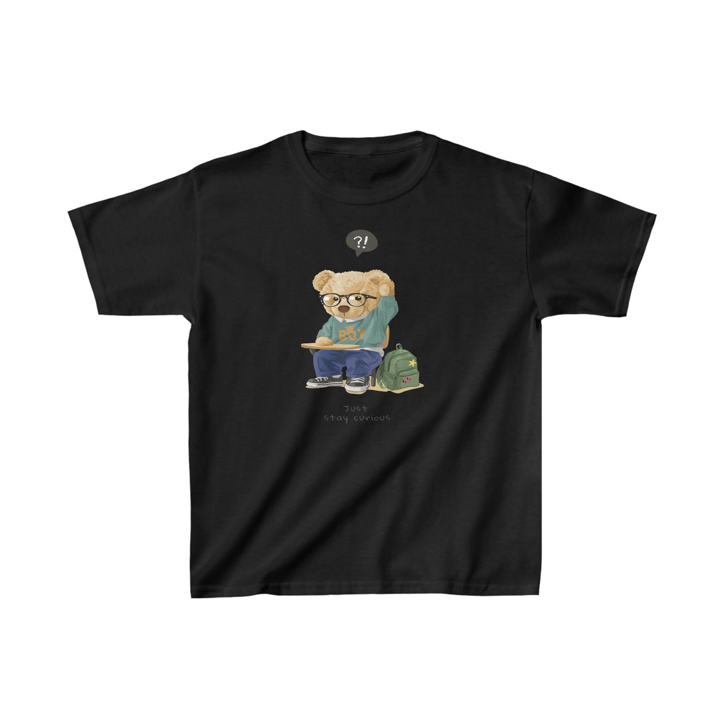 KIDS SCHOOLBOY TEDDY T-SHIRT