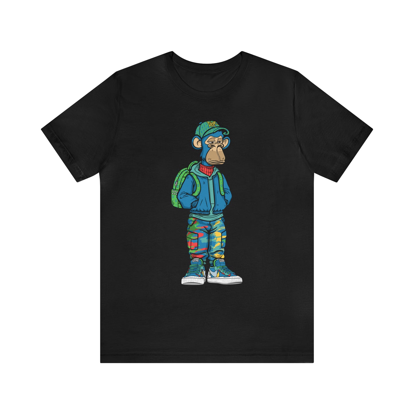 THE APE WITH THE NIKE SNEAKER T-SHIRT