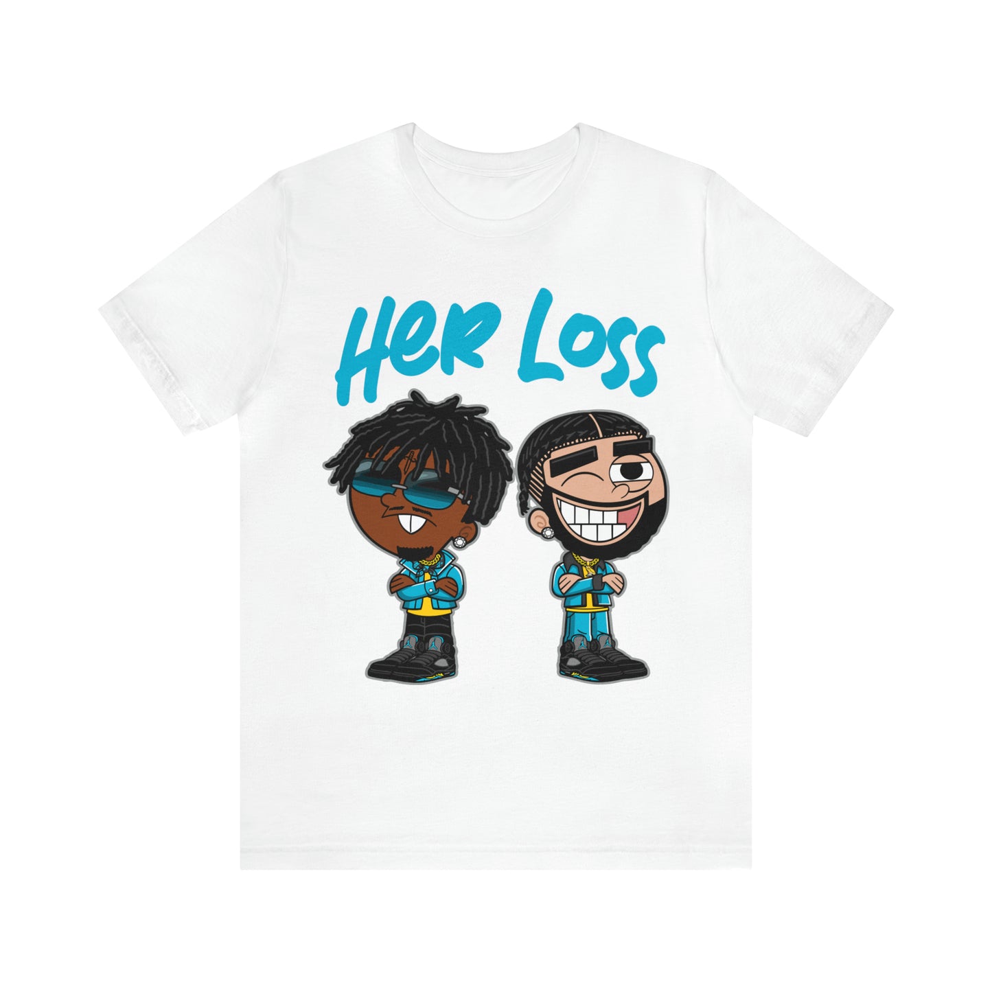 HER LOSS JORDAN V T-SHIRT